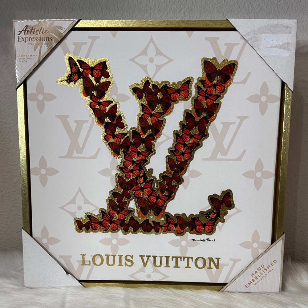 Artistic Expressions Butterfly Canvas Wall Decor